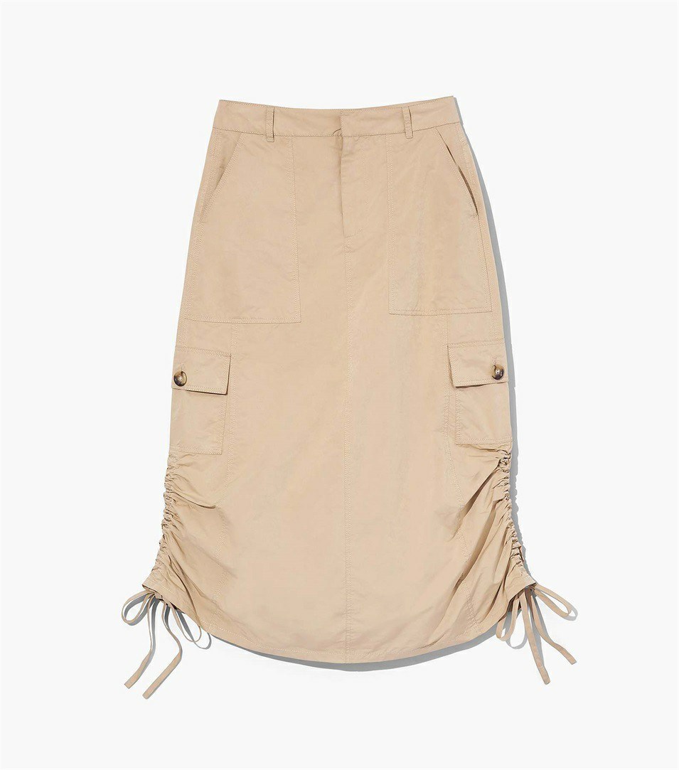 Beige Marc Jacobs The Cargo Women\'s Skirts | 6380PNZTV
