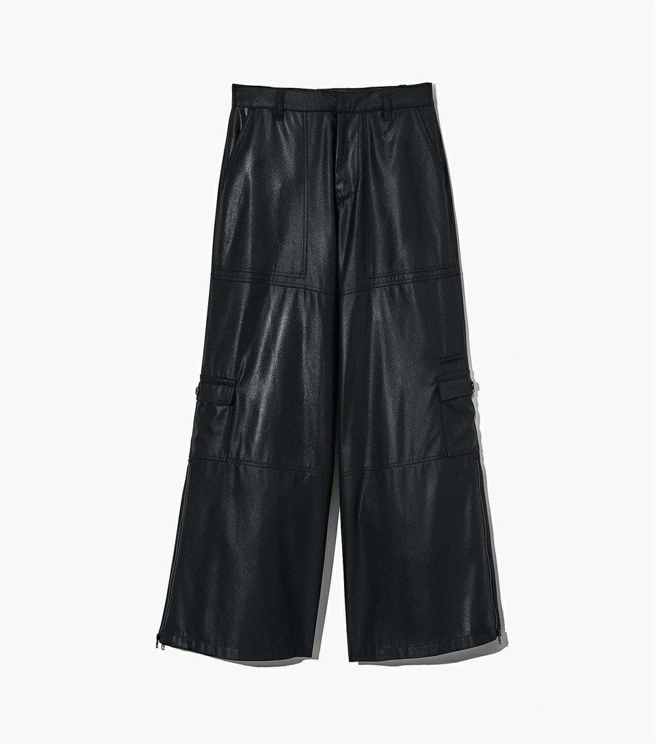Black Copper Marc Jacobs The Wide Leg Cargo Women\'s Pants | 4870LTMJY