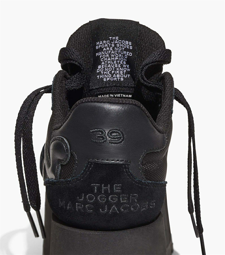 Black Marc Jacobs The Platform Women's Sneakers | 6412UEFKO