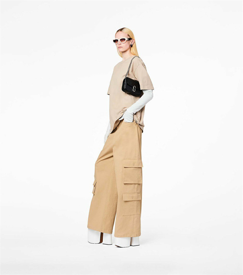 Black Marc Jacobs The Quilted Leather J Marc Mini Women's Shoulder Bags | 1403SELRU