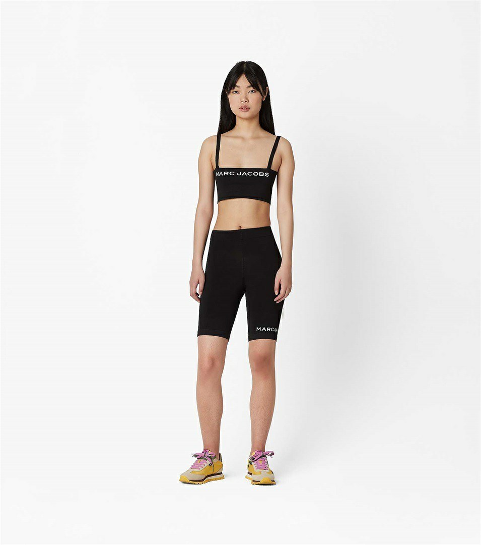 Black Marc Jacobs The Sport Women's Shorts | 0497CLGOM