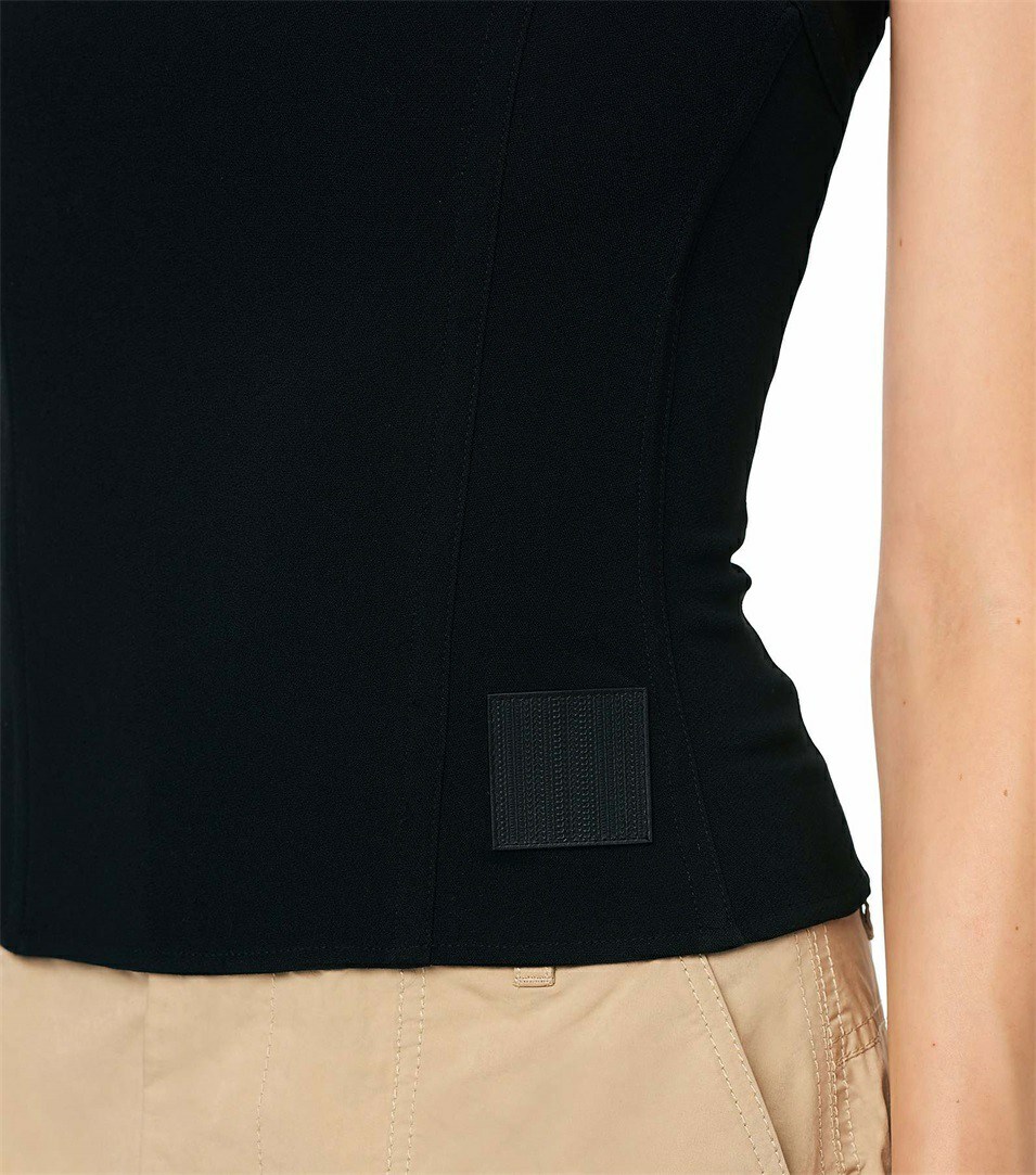 Black Marc Jacobs The Structured Camisole Women's Vest | 9375JXTLI