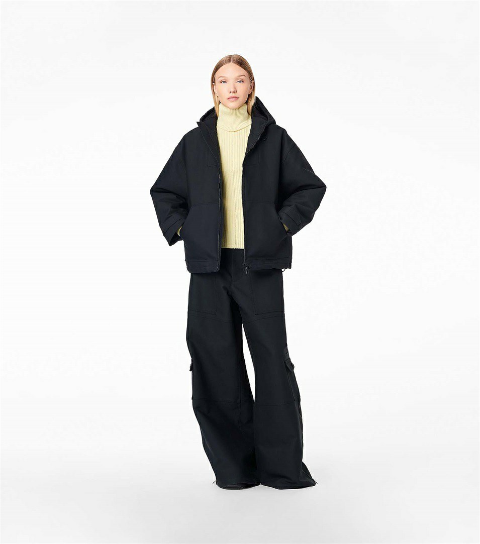 Black Marc Jacobs The Technical Padded Women's Jackets | 9271JLBPU