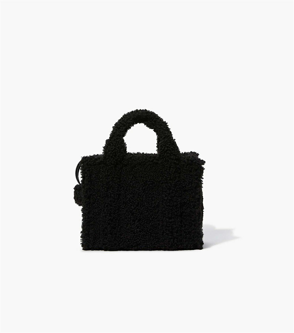 Black Marc Jacobs The Teddy Mini Women's Tote Bags | 7358WZMRC