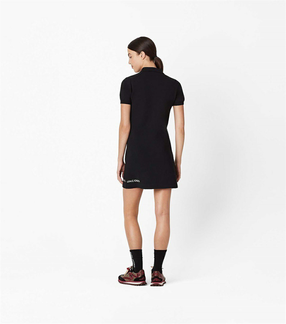 Black Marc Jacobs The Tennis Women's Dress | 8654WGULM