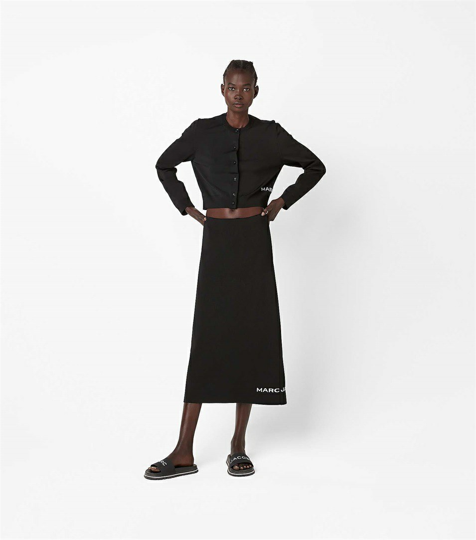 Black Marc Jacobs The Tube Women's Skirts | 8460PWAKZ