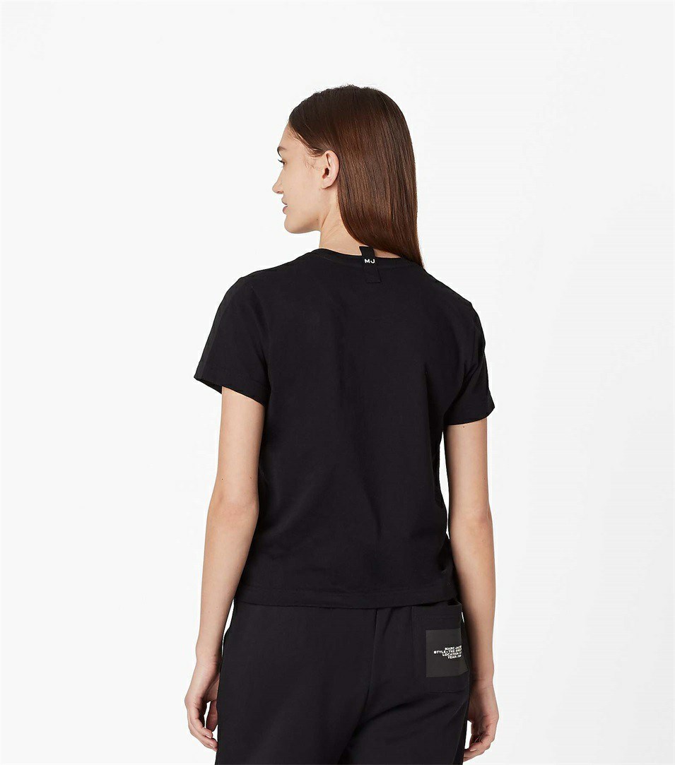 Black Marc Jacobs The Women's T Shirts | 4659AXFVT