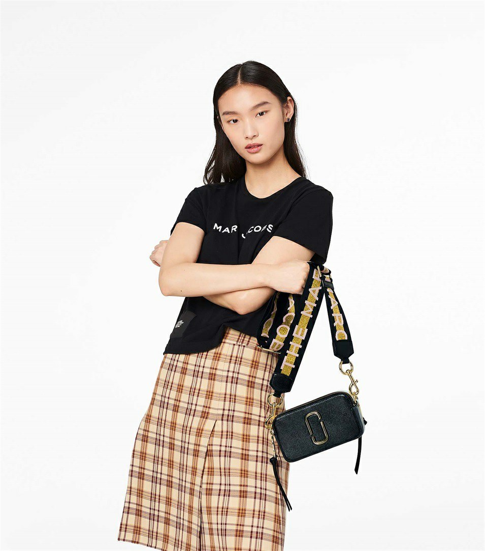 Black Multicolor Marc Jacobs The Women's Snapshot Bags | 9120OLWDX