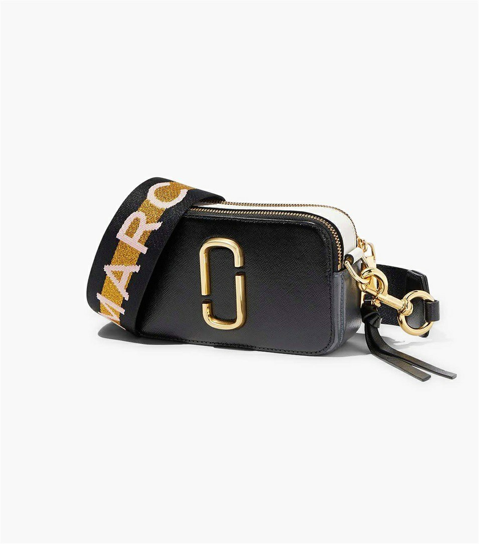 Black Multicolor Marc Jacobs The Women's Snapshot Bags | 9120OLWDX