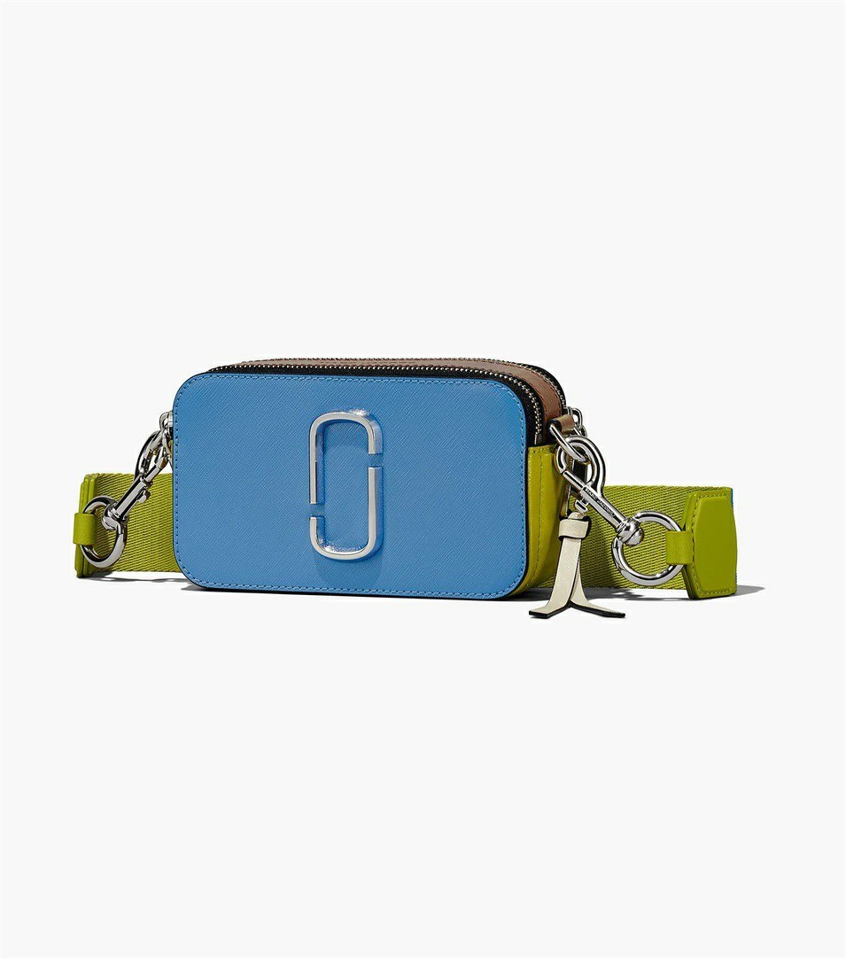 Blue Multicolor Marc Jacobs The Women's Snapshot Bags | 1538WBYMI