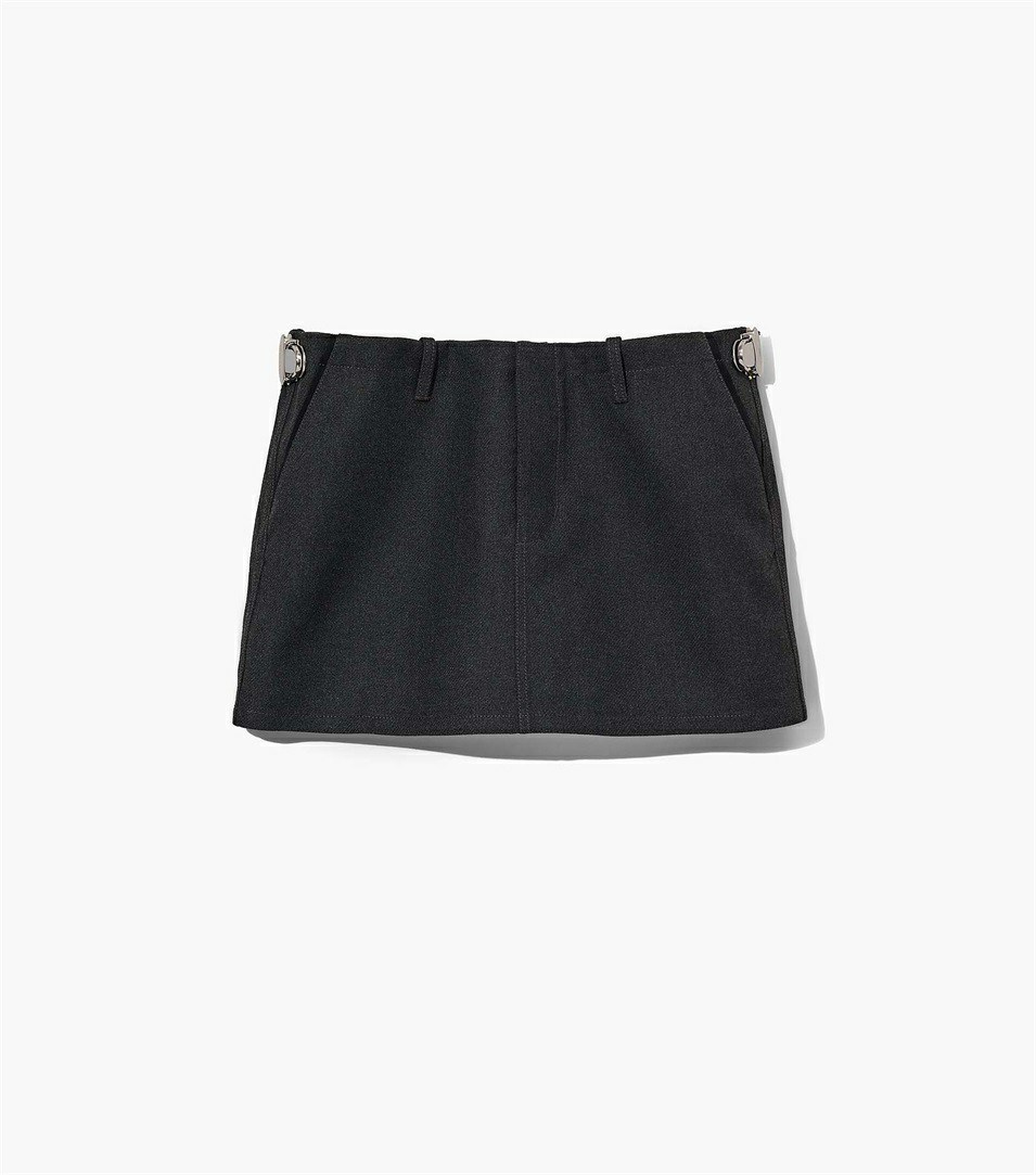 Grey Marc Jacobs The Pushlock Mini Women\'s Skirts | 5746ULZNH