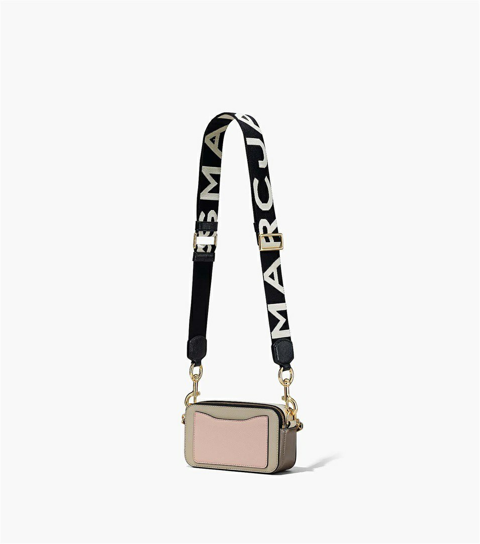 Khaki Multicolor Marc Jacobs The Women's Snapshot Bags | 8759CUHLS
