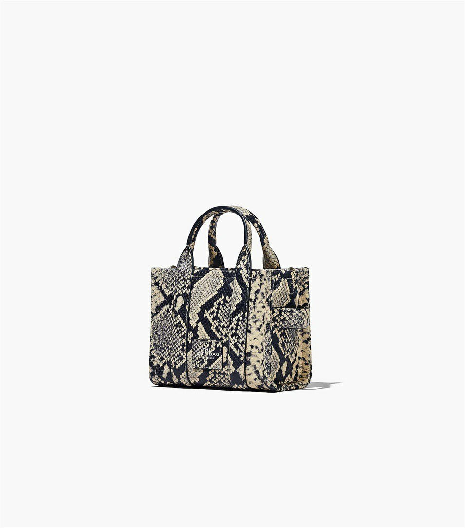 Multicolor Marc Jacobs The Snake-Embossed Micro Women's Tote Bags | 7639FBEQH