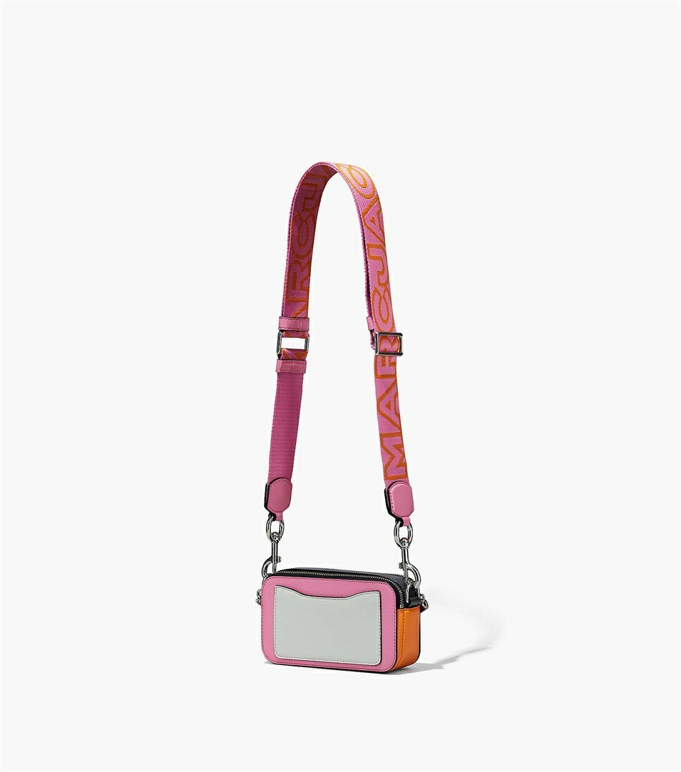 Pink Multicolor Marc Jacobs The Women's Snapshot Bags | 7932ZEVIU