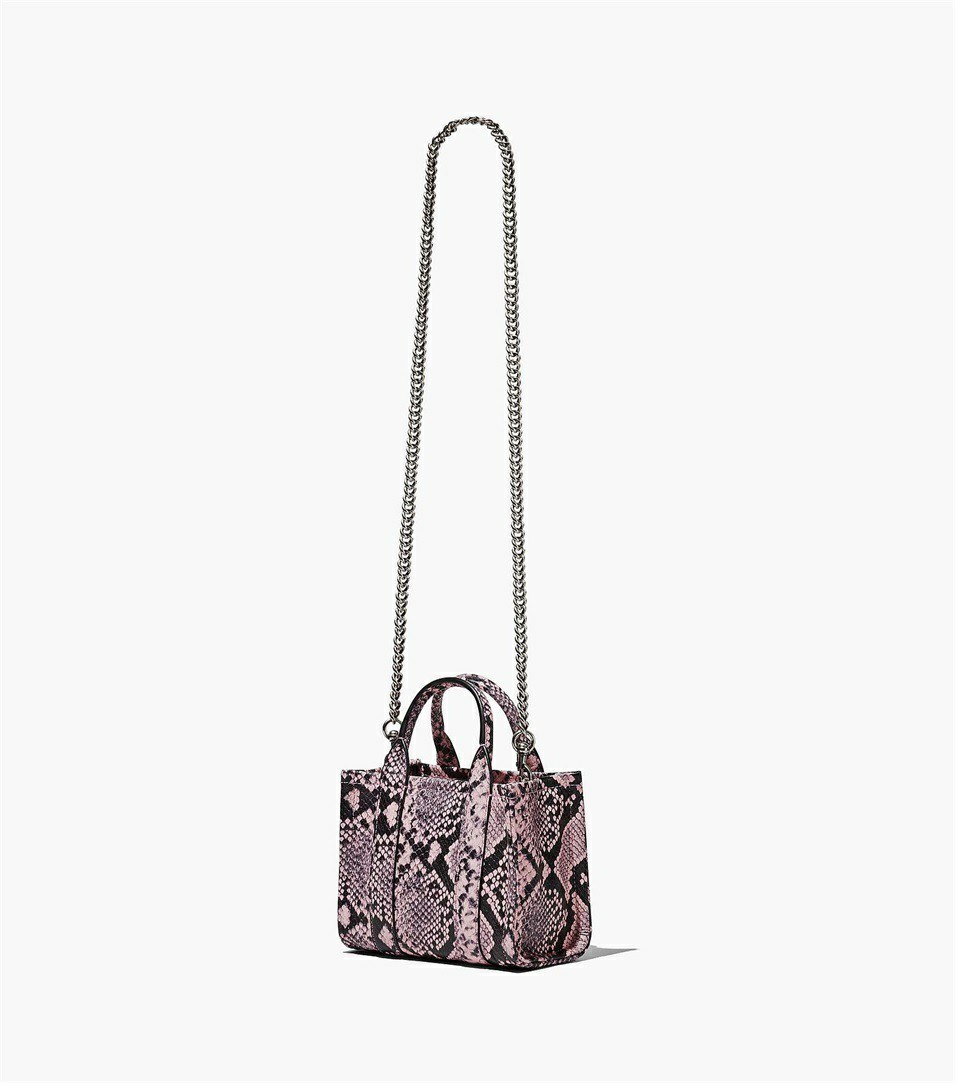 Purple Multicolor Marc Jacobs The Snake-Embossed Micro Women's Tote Bags | 2179SFBOH