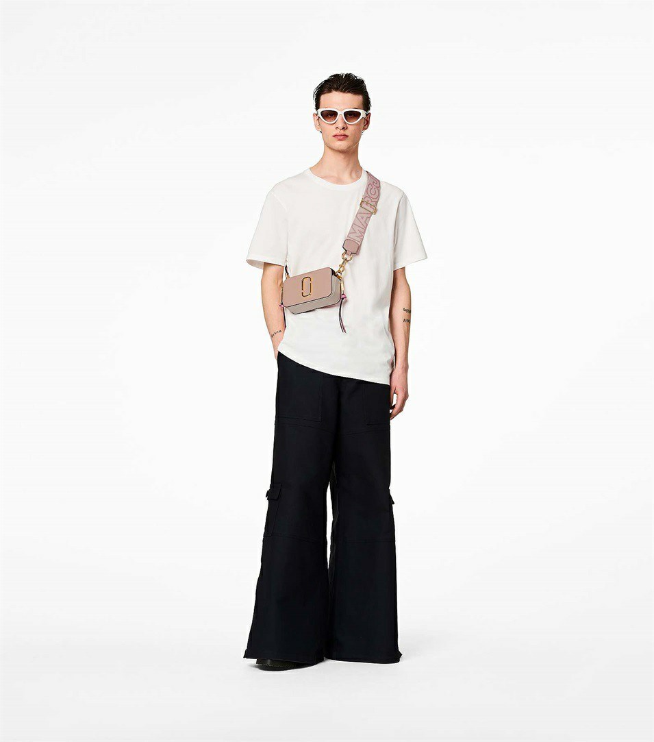 Rose Multicolor Marc Jacobs The Women's Snapshot Bags | 3706VKDUS