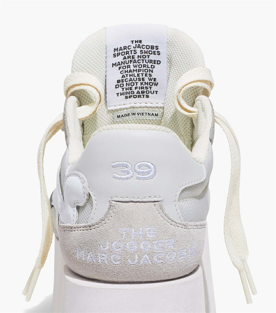 White Marc Jacobs The Platform Women's Sneakers | 0154CVBDP
