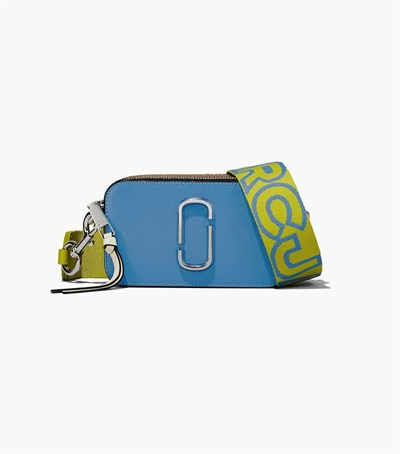 Blue Multicolor Marc Jacobs The Women's Snapshot Bags | 1538WBYMI